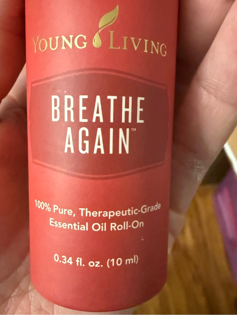 Young Living Breathe Again Essential Oil Roll-On - New - Picture 2 of 2